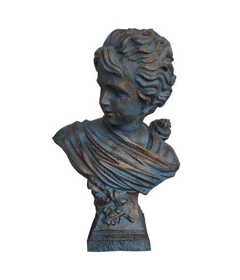imagem de Busto Decorativo de Diana em Ferro Fundido 60cm - BF011A