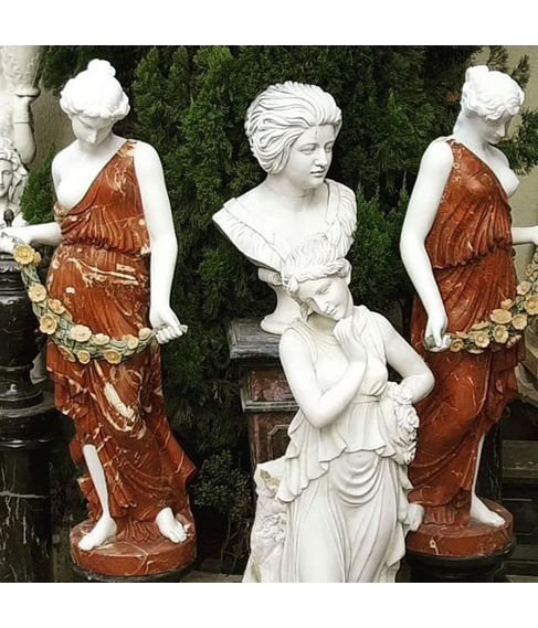 imagem de Busto Decorativo di Costanza Bonarelli 70cm - BMP007