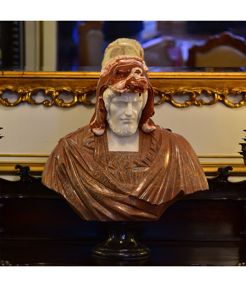 imagem de Busto Hercules A 80cm  - BMP019