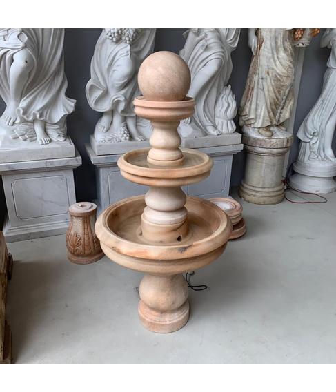 imagem de Chafariz Esfera Rosa 120cm - FMP138