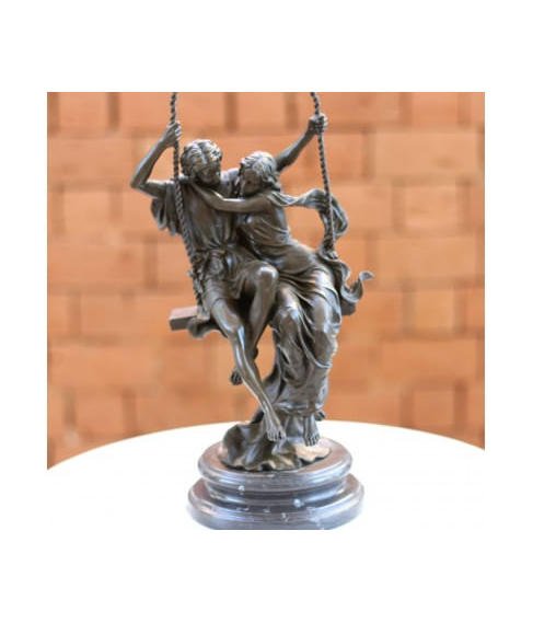 imagem de Escultura Casal Perfeito By Csaro 40cm - EBZ334 - ACABOU