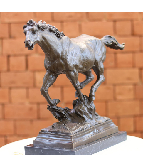 imagem de Escultura Cavalo by Milo 34cm - EBZ316 - Acabou