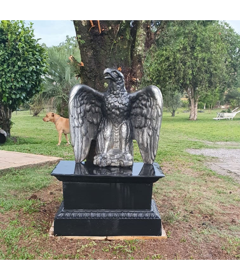 imagem de Escultura de guia de Ferro Fundido 60cm - VRF027