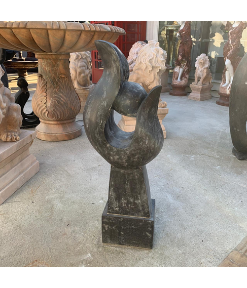 imagem de Escultura de Mrmore Belga Trilho 100cm - VRMP228