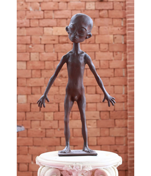 imagem de Escultura ET em Ferro Fundido 55cm - EF243