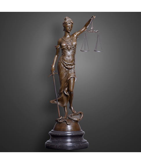 imagem de Escultura Justia Grande 45cm - EBZ301 - ACABOU