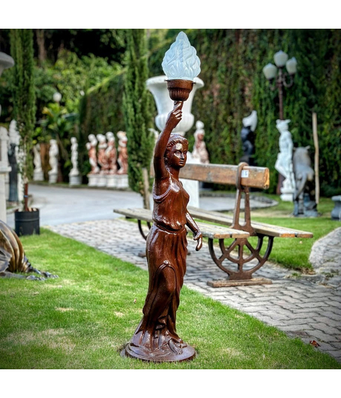 imagem de Escultura Lady Luminria 125cm - EF239D