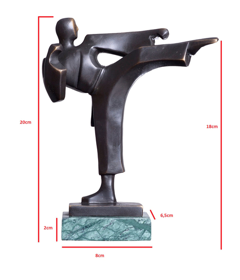 imagem de Escultura Lutador by Nick 20cm - EBZ322