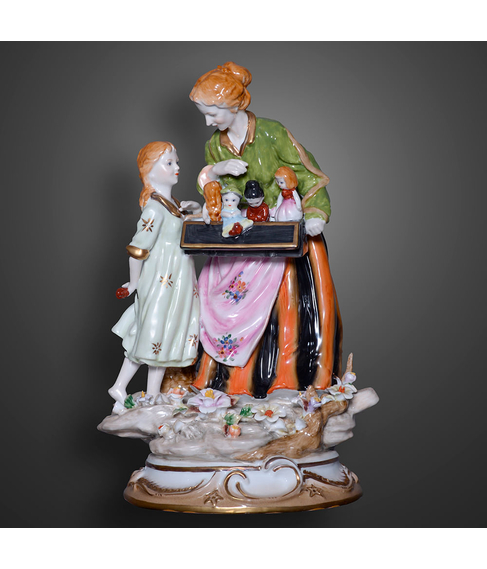 imagem de Escultura Show de Marionetes 33cm - EPC344-ACABOU