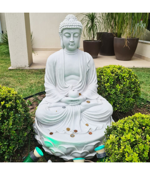 imagem de Fonte Buda Flor de Lotus 90cm - FML092