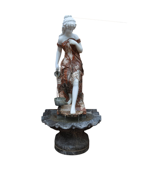 imagem de Fonte de gua Ninfa Florena 180cm - FMP074
