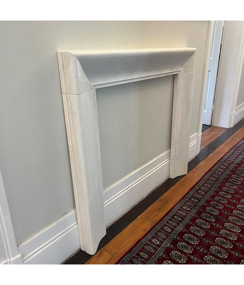 imagem de Lareira Scanno em Mrmore Branco 120cm - VRMP356